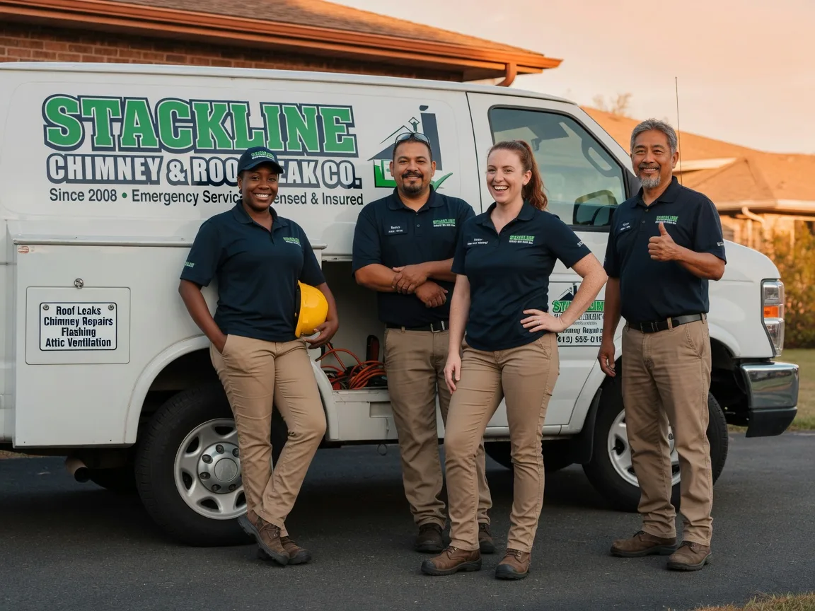 Chimney flashing repair company in Dalzell, IL
